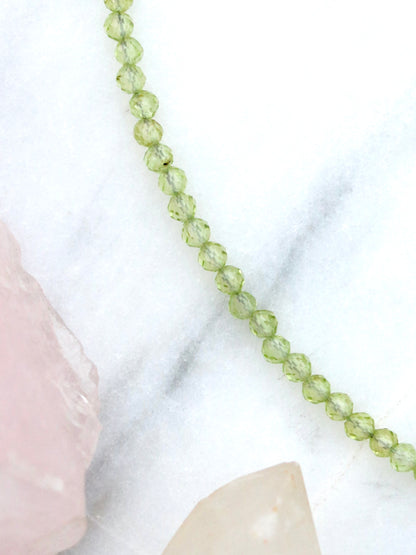 Peridot Choker Necklace image 1