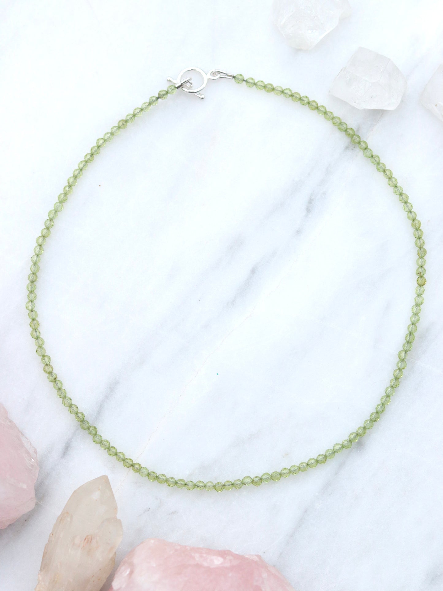 Peridot Choker Necklace image 0