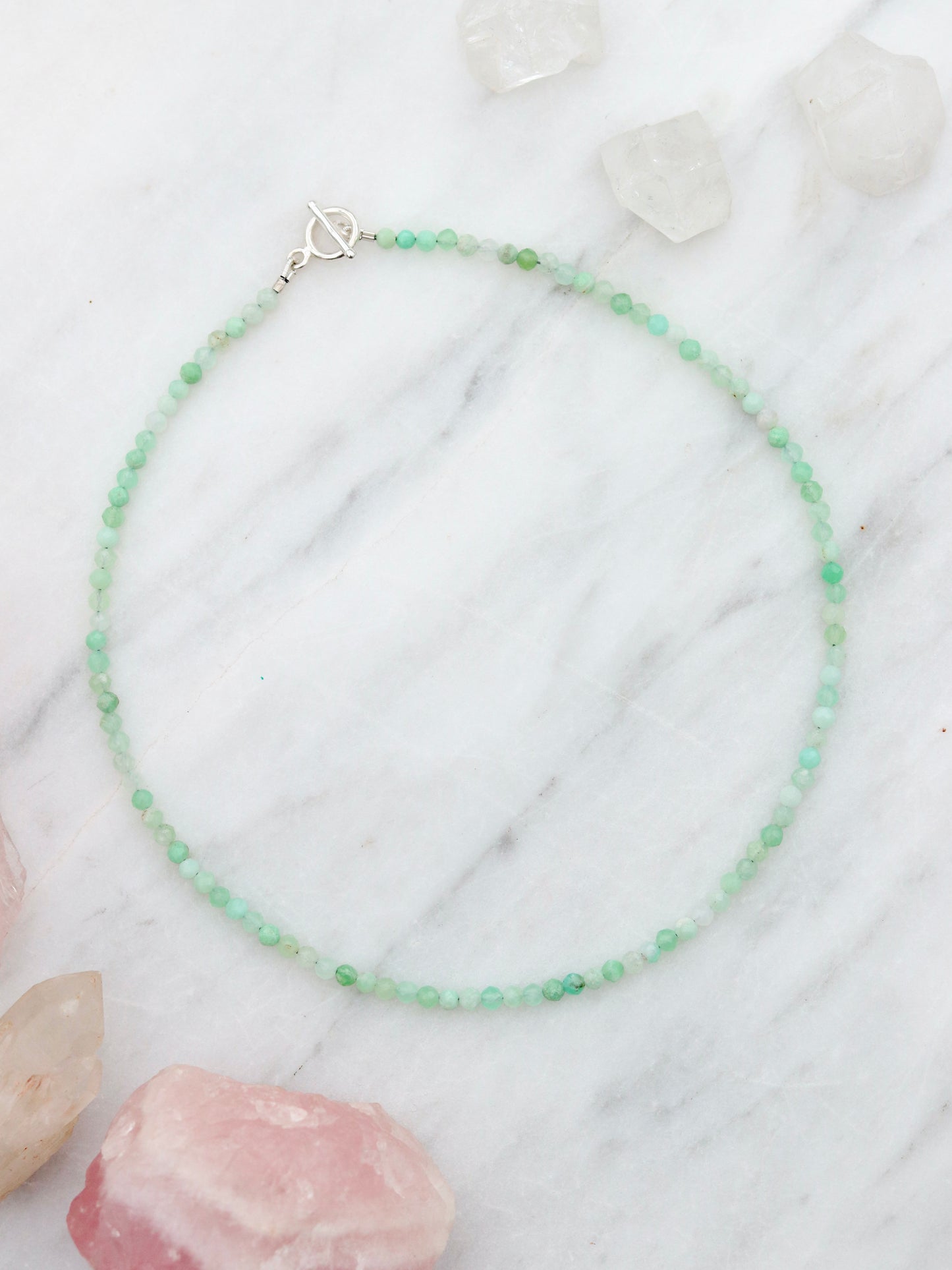 Chrysoprase Choker Necklace image 0