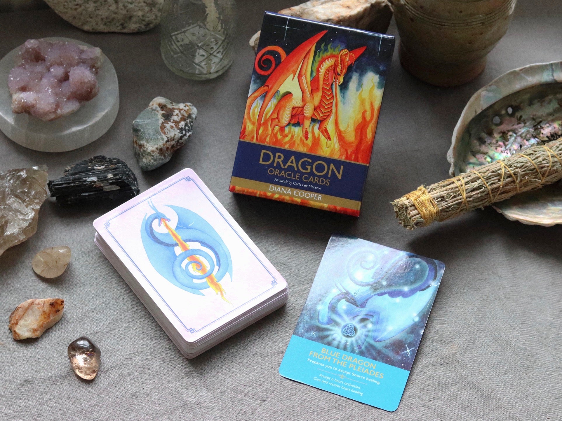 Dragon Oracle Deck - Diana Cooper image 0